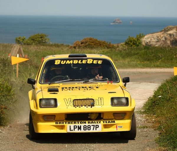 Vauxhall Chevette rally car on the TSH Stages Vauxhall Chevette rally car on the TSH Stages