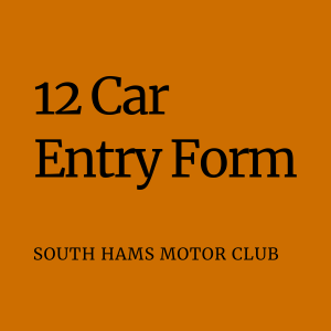12 Car Entry Form