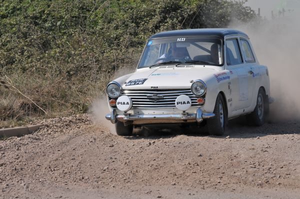 Classic rally car A35